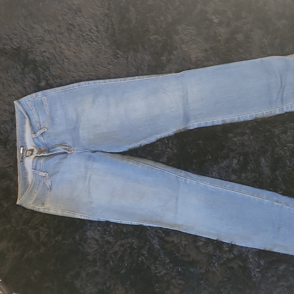 High waist skinny jeans